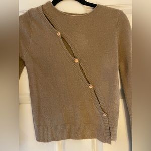 Rumors open button knit cardigan